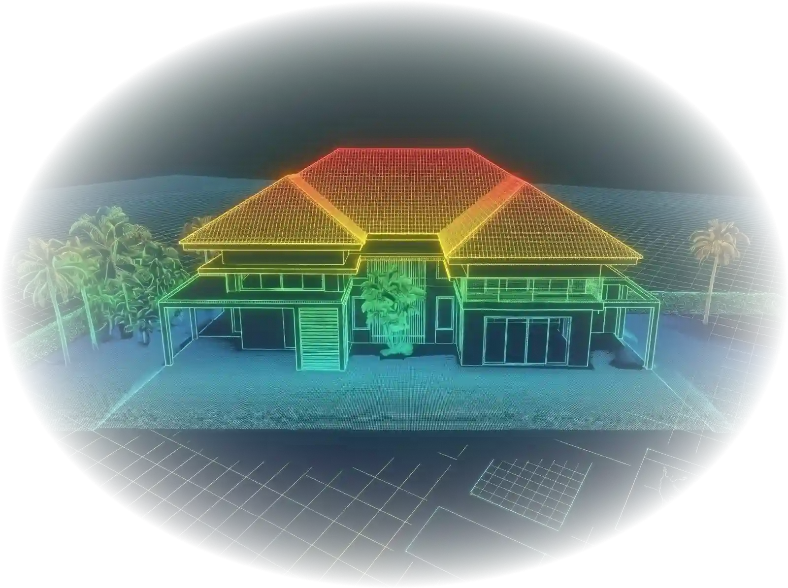 Villa front wire 2 tr